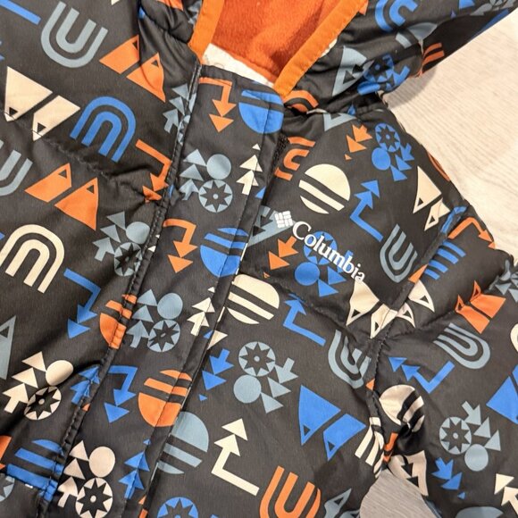 Columbia Sportswear Infant Snowsuit Bunting Size 6-12 Months Fleece Lined - Picture 3 of 4